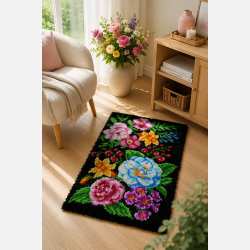 Ryat�ppe blomster nr 1