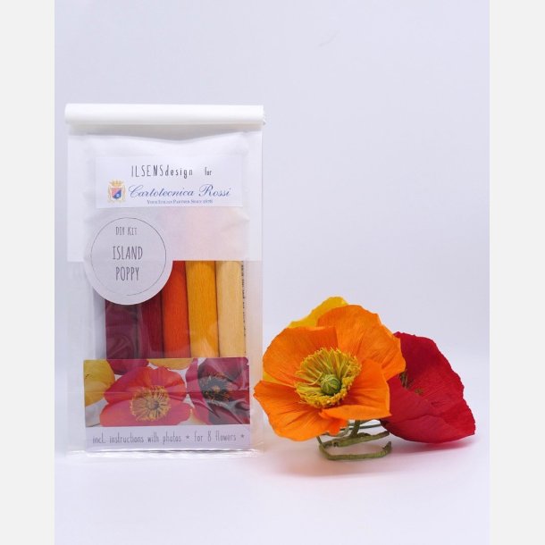 Crepepapir DIY kit Valmue