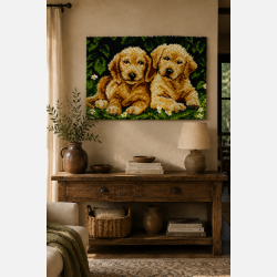 Ryat�ppe hundehvalpe