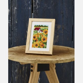 Broderi solsikker